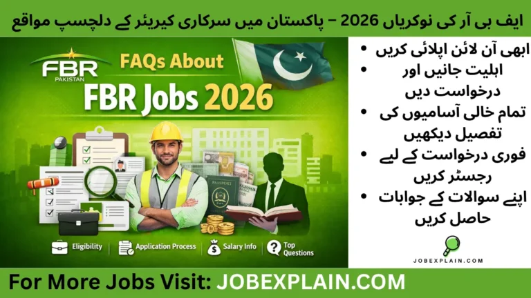 FBR Jobs 2026 Digital Enforcement Station Project – Apply Online via NJP