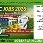 FPSC Jobs 2026 – Apply for Director General BS-20 and Project Manager PPS-9 Positions in Pakistan