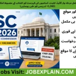 SPSC Jobs 2026 apply online guide showing 1,240+ teaching, medical and administrative vacancies with deadline 4 May 2026